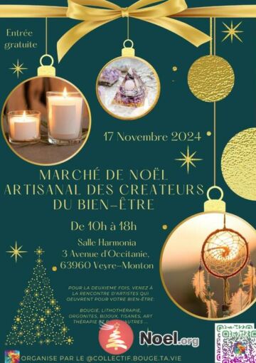 marche-noel-artisanal-createurs-du-bien-etre-Veyre-Monton-63